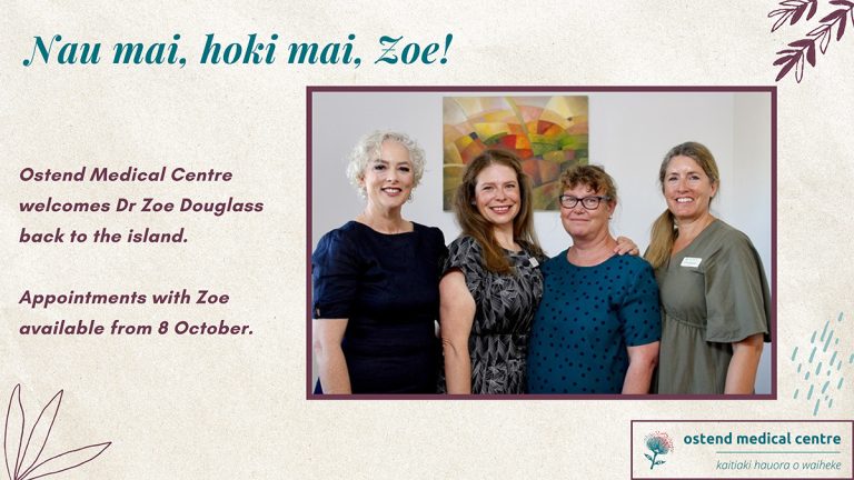 staff at Ostend Medical Centre on Waiheke