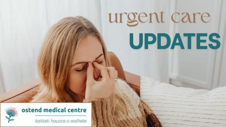 Urgent care update. Patient needing urgent care